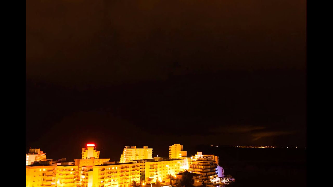 Tormenta en Roses, Girona - YouTube