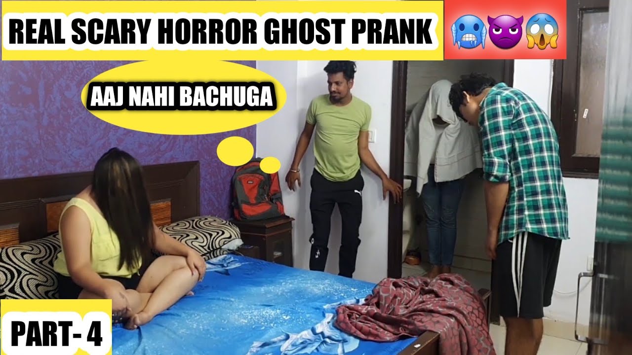 Real scary horror ghost prank🧟‍♂️2022 | Real Ghost | Prank Gone Wrong ...