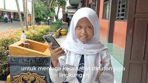 Tugas Informatika Vlog Lingkungan Sekolah Bersih dan Sehat