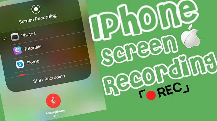 iPhone Screen Recording| How to Screen Record & Enable Audio Microphone Record Game play, Videos etc