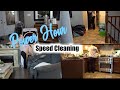 POWER HOUR SPEED CLEAN | DAILY CLEAN WITH ME ROUTINE | DOMESTIC DIVA 76