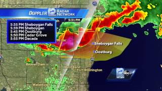 Storms bear down on Sheboygan County