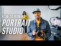 How to run your own portrait photography studio