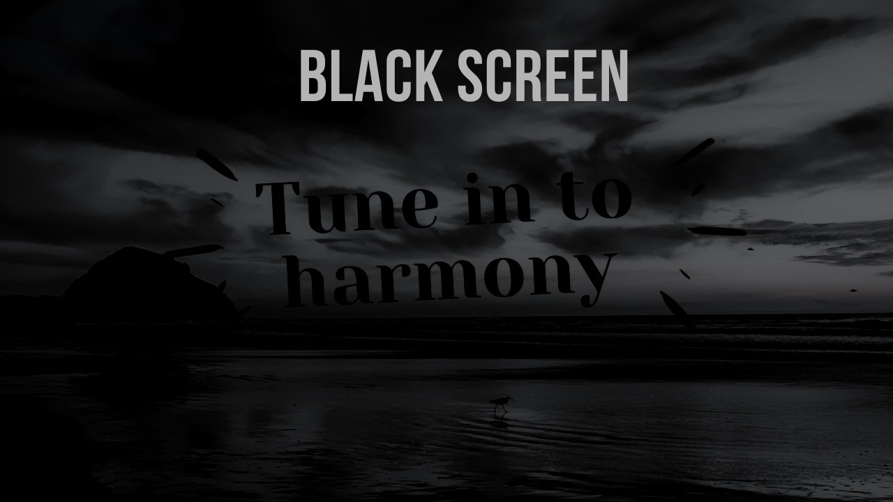 Brown Noise Unwind From Stress | Black Screen | Study Focus 8 Hours