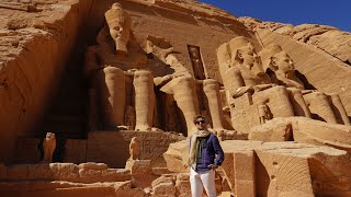 David Bisbal en los templos de Ramsés II y Nefertari en #abusimbel