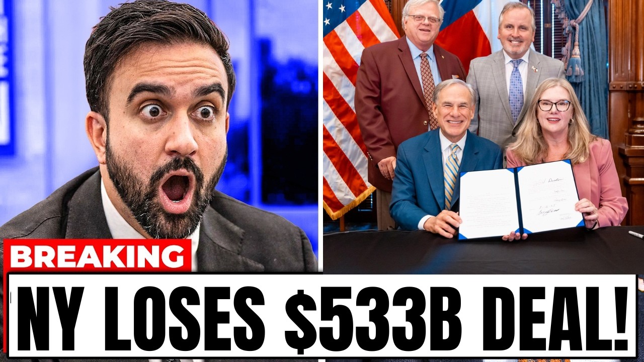 New York IN SHOCK After Texas & Florida DUMP NYC From $533B Finance Deal! Mamdani FREAKS OUT