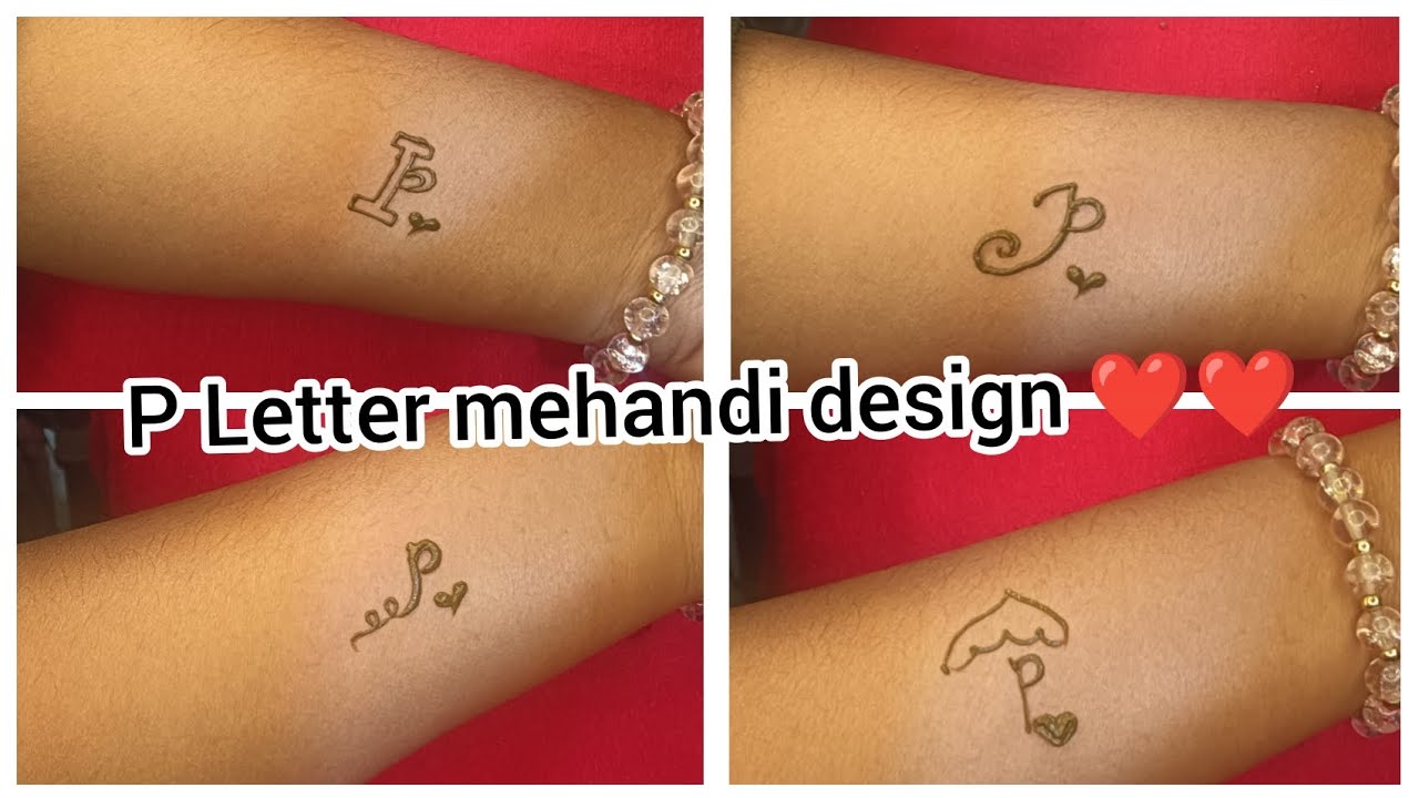 P❤️💗 Letter mehandi design ❤️ | letter mehandi design |