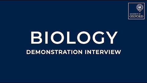 Biologie Demonstratie Interview