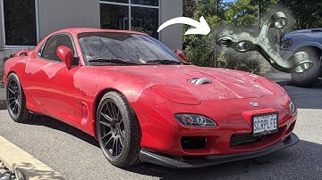 How to Press FD Mazda Rx7 Rear Suspension Bushing