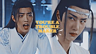 Wei Wu Xian & Lan Wang Ji | You’re a troublemaker (The Untamed FMV)