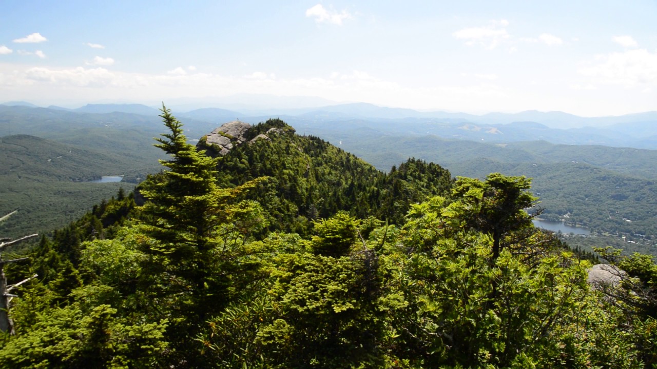 Attic Window Peak, Grandfather Trail, Grandfather Mountain - YouTube