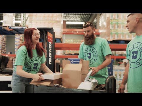 The Care Crate Co. Volunteers at Greater Cleveland Food Bank