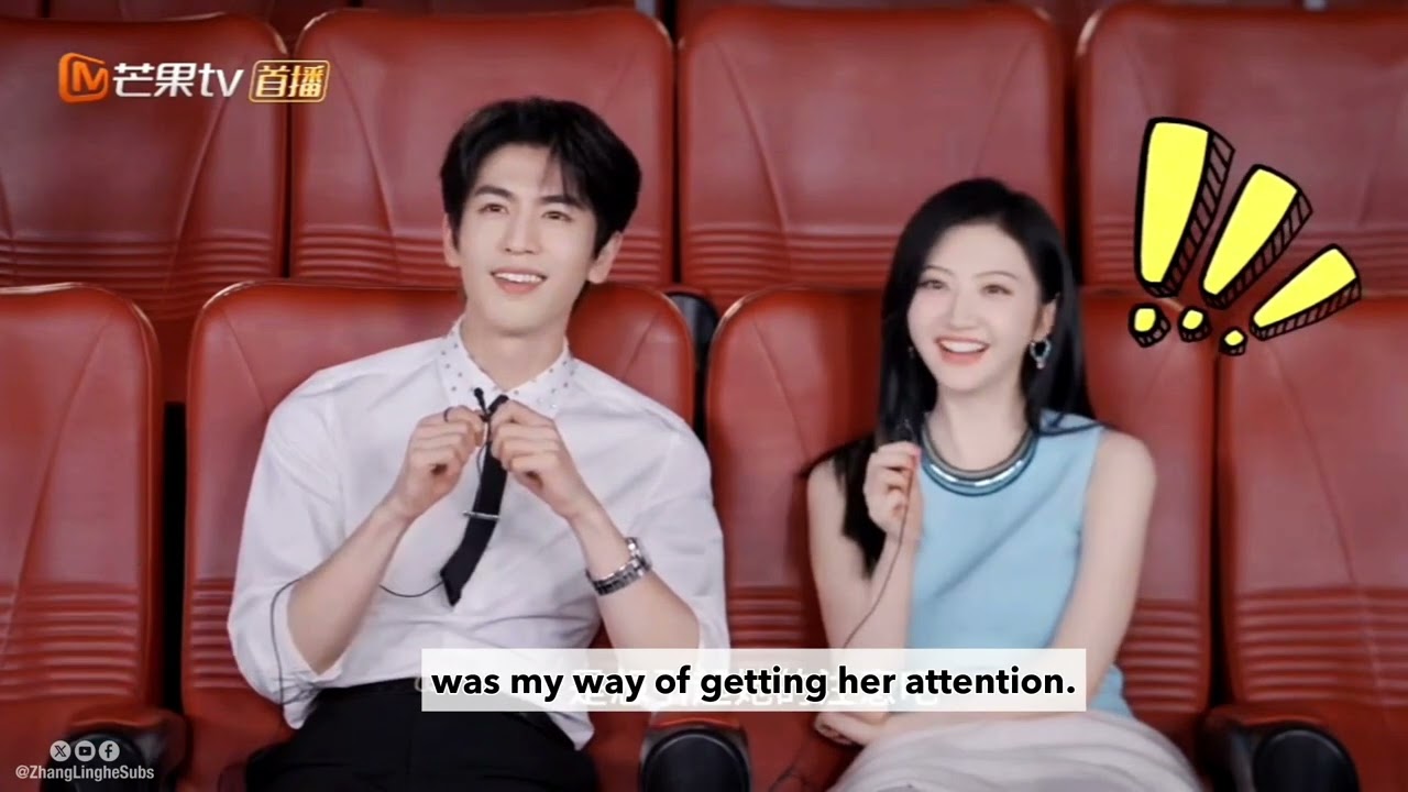 [Eng sub] Zhang Linghe and Jing Tian MangoTV Interview