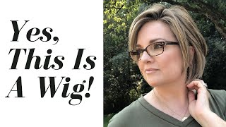 WIG CHAT / RAQUEL WELCH ~ REAL DEAL / SHADED ICED CAPPUCCINO / WIG REVIEW / PRETTY FALL Hair Style