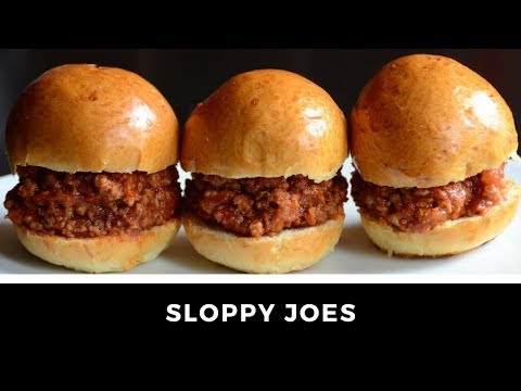 Real SLOPPY JOES! Homemade | Tasty | MESSY!