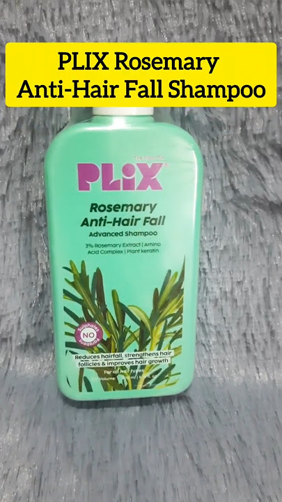 Plix Rosemary Anti Hair Fall Shampoo | Reduces Hair Fall & Improves Hair Growth #shorts #vjain84