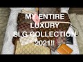 MY ENTIRE LUXURY SLG COLLECTION 2021!