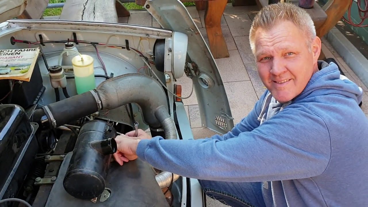 Trabant 601 Motor ausbauen für Kupplungswechsel Teil 1