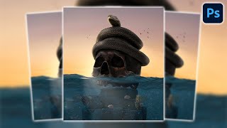 Dark Ocean Photo Manipulation - Adobe Photoshop | BID IT Lab #photomanipulation #photoshop_tutorial