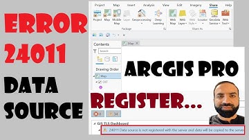Error 24011 ArcGIS Pro Data Source Register