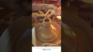 Clay Pot Making Process #Claypot #Claypotmaking #Handmade #ytshorts #trendingshorts