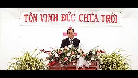 NỀN TẢNG CỦA SỰ DẠY ĐẠO. Mục sư Nguyễn Chí Tâm - Quản nhiệm HTTL TÂN ĐỨC