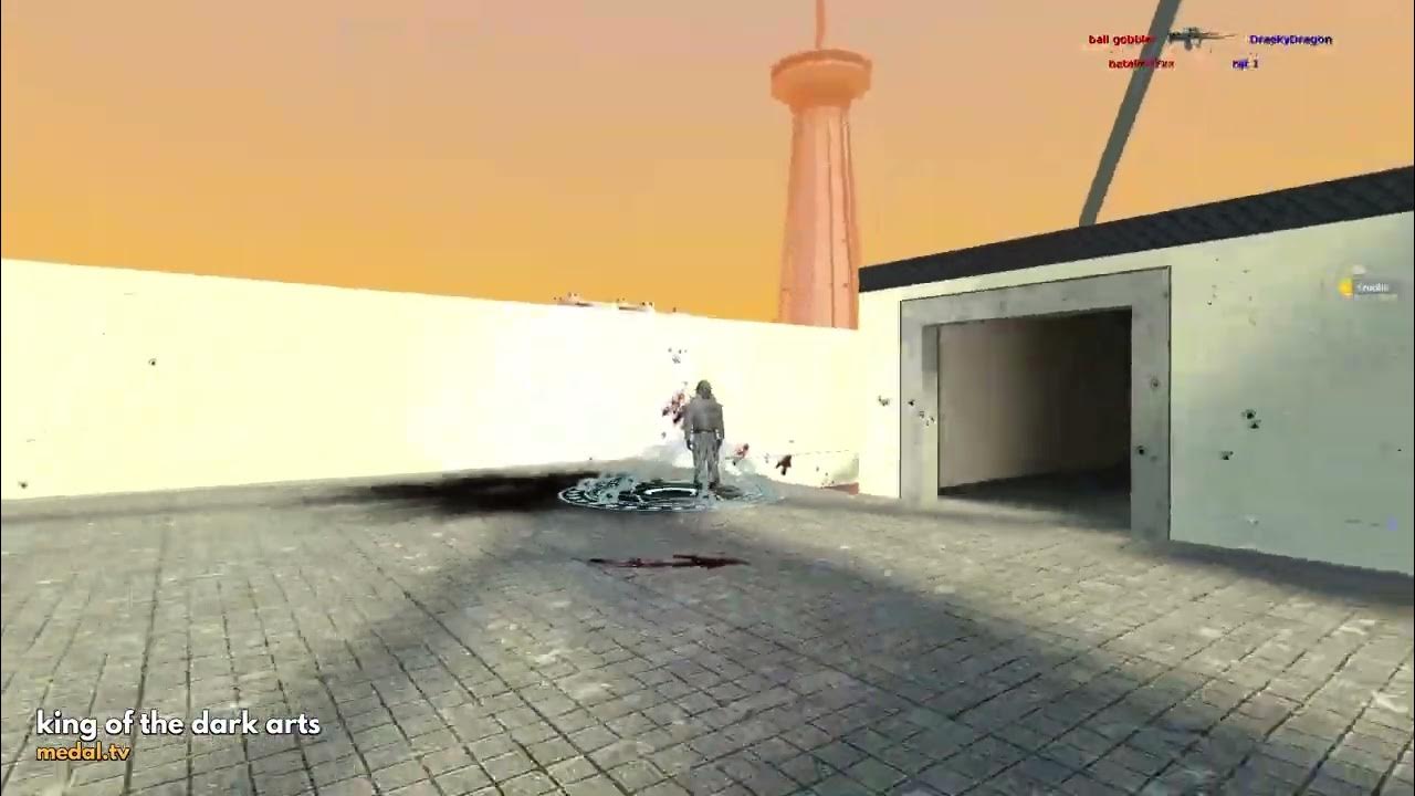 using the doors crucifix in Gmod YouTube