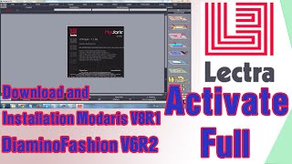 How to install and activate Modaris V8R1 and Diaminofashion V6R2