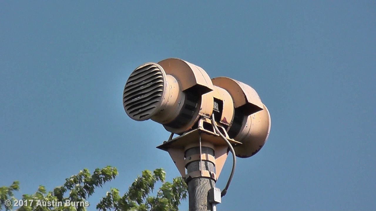 Pandora, OH Sterling M10 Siren Test 6/12/17 YouTube