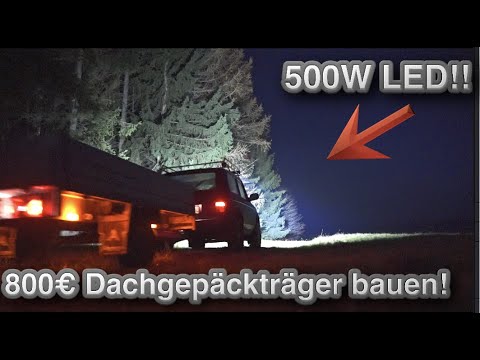 New Dieser Dachständer verschafft dir mehr Zeit! Lada Werkzeugträger mit LED-Bar