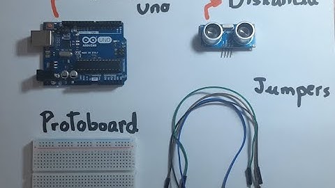 Medición de distancia con Arduino