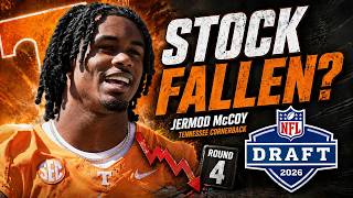 Jermod McCoy STOCK FALLING?! 😳 Tennessee CB Slides to Round 4 | 2026 NFL Draft SHOCKER