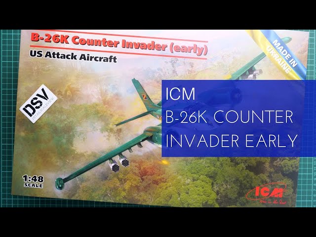 B-26B-50 Invader, Korean War American Bomber