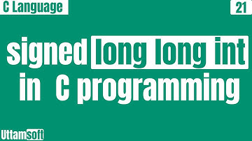 signed long long int in C programming | size of | range of | format specifier of  long long int