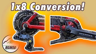 Entry Level Mountain Bike Upgrades - Box Four 8s Drive Train Upgrade! - Bike Repair