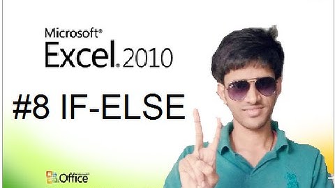 #8 How to Use IF Else in MS Excel (hindi/Urdu) Shubham Jangid