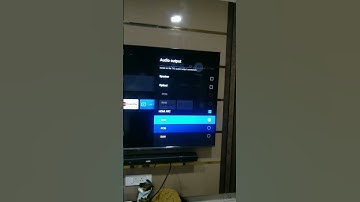 how to select sound output in one plus led Tv