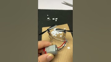 Dc motor to drone motor new power transfer project - science project #dcmotor #tech #shorts #diy
