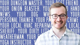 The Many Hats of Griffin McElroy (The Adventure Zone Kinetic Typography)