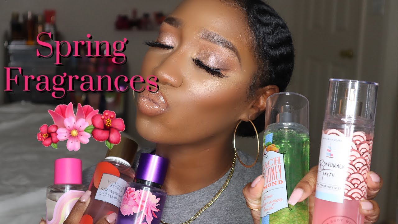 Fragrances I'm pulling out to use for Spring| Bath and Body Works and Victoria's Secret