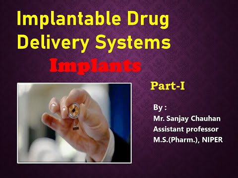 Implantable drug delivery systems II Implants II Neura link Brain Implant II NDDS II GPAT Lectures