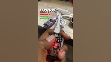 Transfer data without Router or Internet between ESP32 boards 🔥