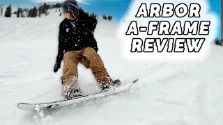 Arbor AFrame Snowboard Review