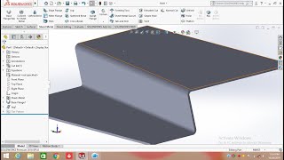Jog command in  sheet metal | Solidworks Design Hub