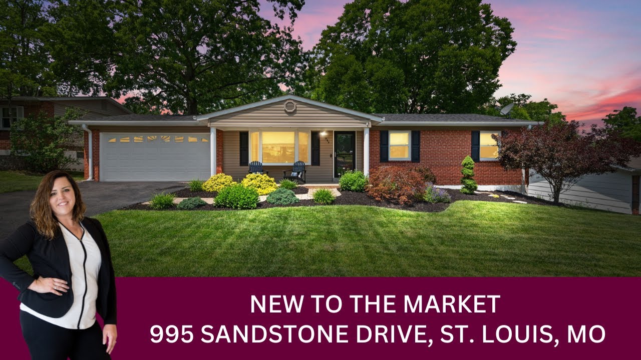 995 SANDSTONE DRIVE, ST. LOUIS, MO 63146 UPDATED WEST COUNTY RANCH