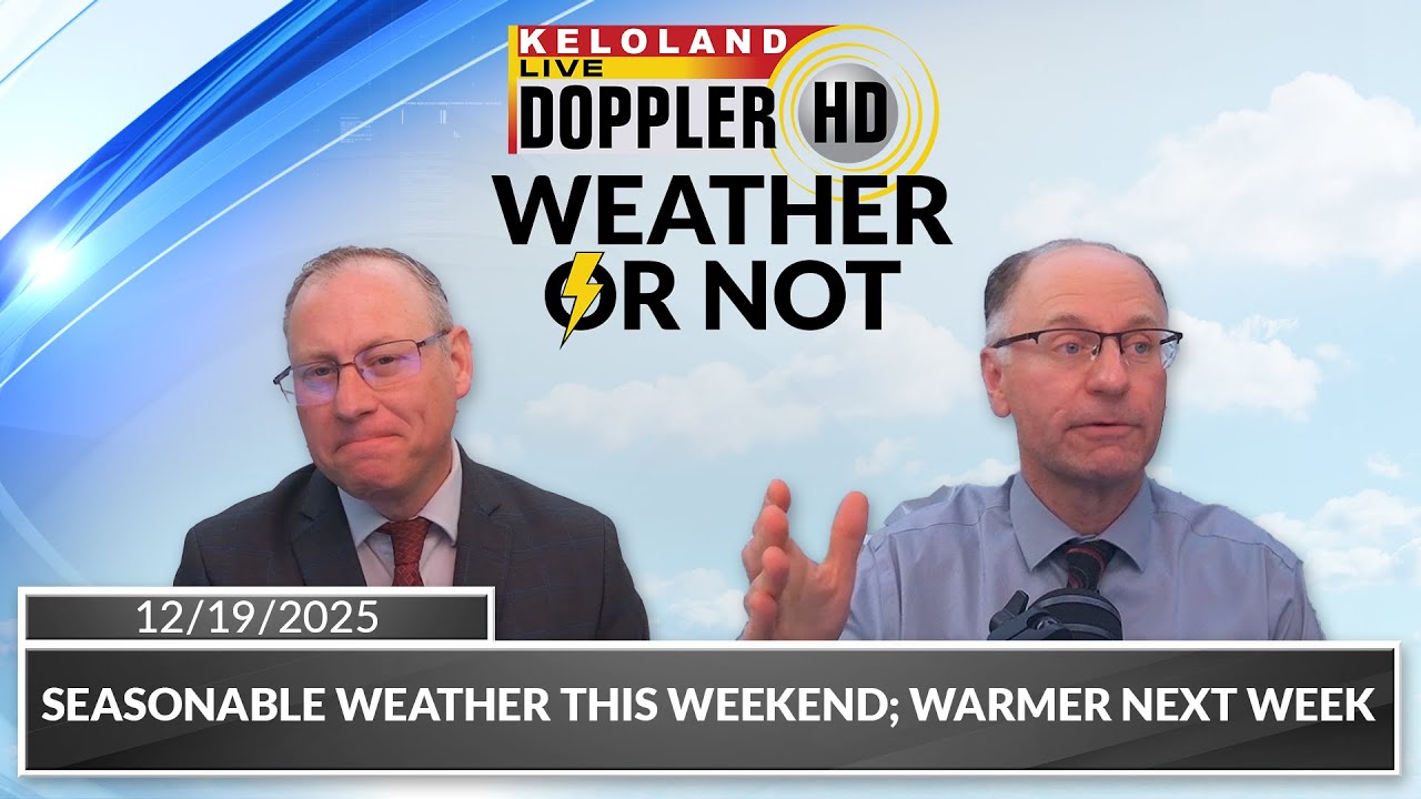 Seasonable this weekend; Warmer next week | Weather or Not - YouTube