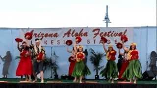 18th Annual Arizona Aloha Festival 2012 - Halau O Kanoelani - Rock-A-Hula