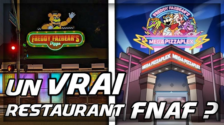 Pourquoi il n'y aura JAMAIS de VRAI Restaurant FNAF ?