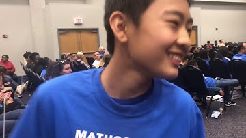 Mathcounts 2019 Chapter Competition Vlog Video