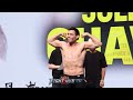 Chávez Jr luce increíble en peso antes de su pelea de regreso contra Uriah Hall